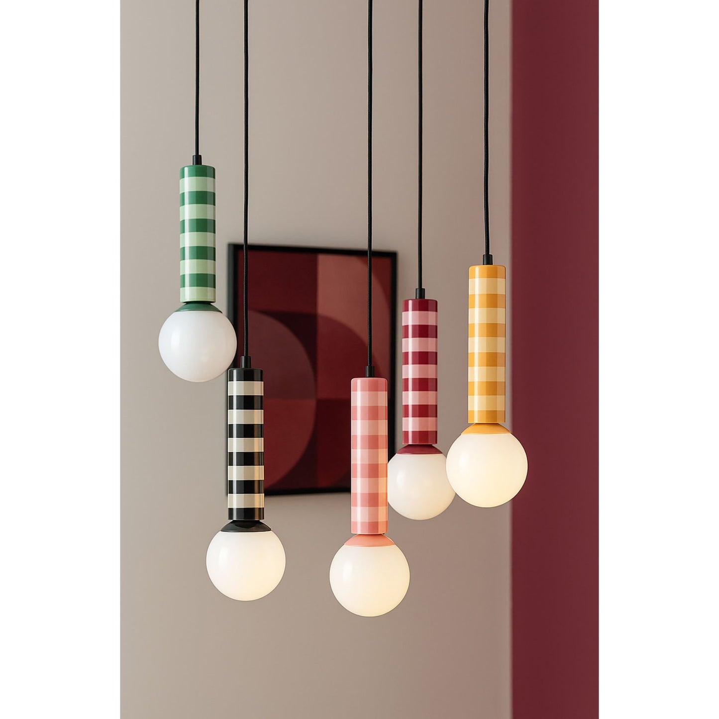 Melton Yellow Pendant Light